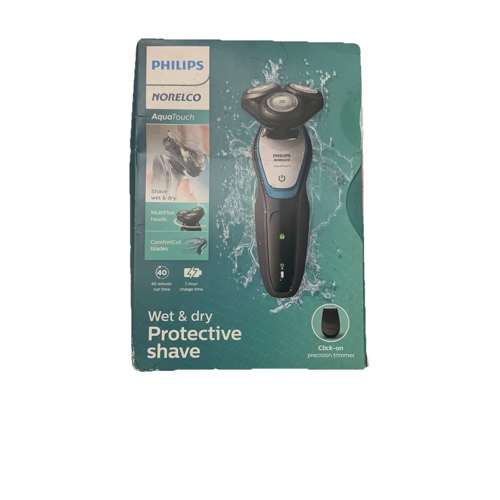PHILIPS NOREOLCO AquaTouch Wet & Dry MultiFlex Heads Comfort Cut‎ Blade SHAVER